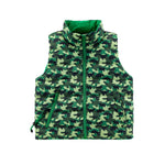 Casey Lightweight Reversible Vest, Dino Camo