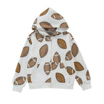 Mid Weight French Terry Zip-up Hoodie, Touchdown