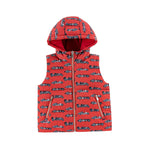 Dylan Reversible Heavy Down Vest Speed Racer