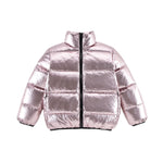 Finley Metallic Puffer Purple