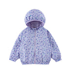 Nova Purple Wisteria Reversible Rain Resistant Windbreaker