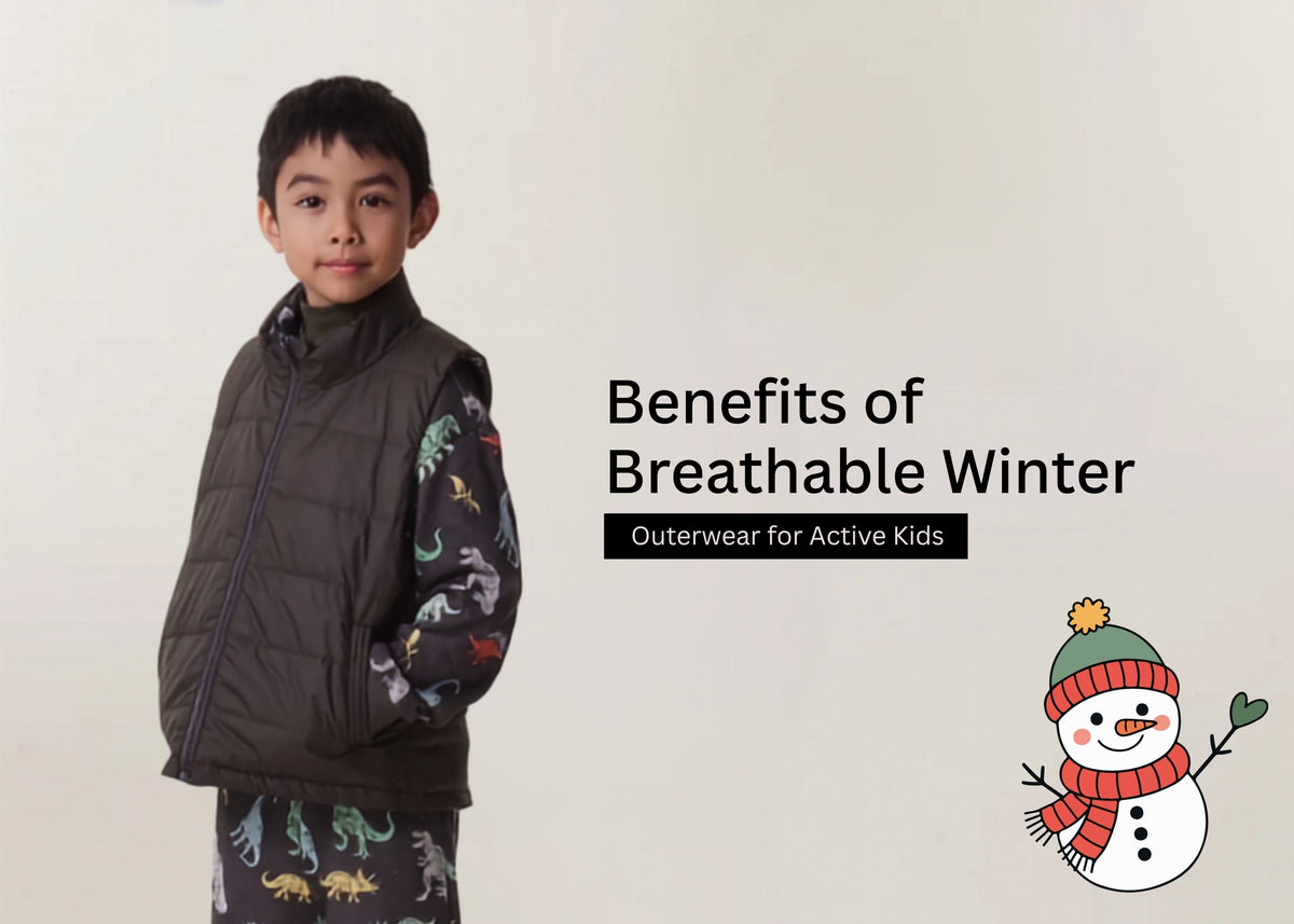 Benefits of Breathable Winter Outerwear for Active Kids
