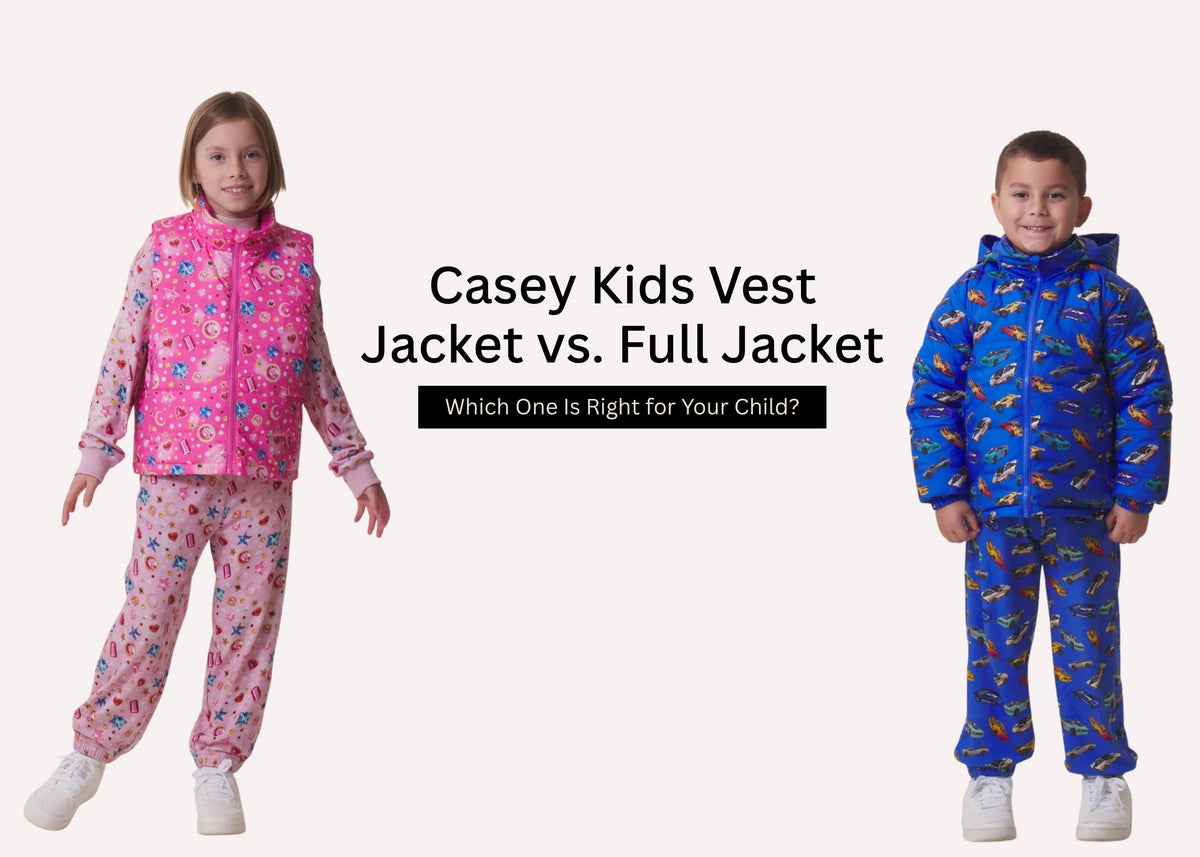 Casey Kids Vest Jacket vs. Full Jacket: Which One Is Right for Your Child?