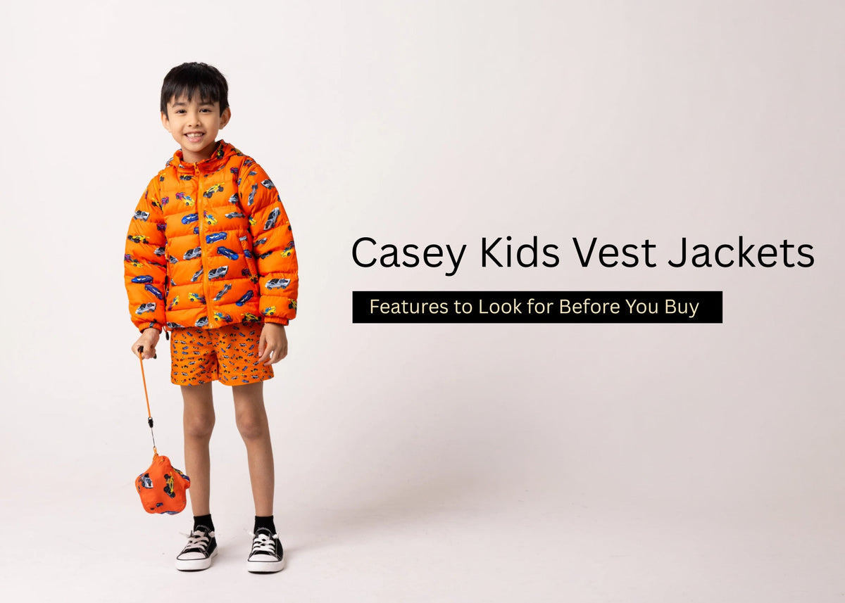 Casey Kids Vest Jackets: Features to Look for Before You Buy