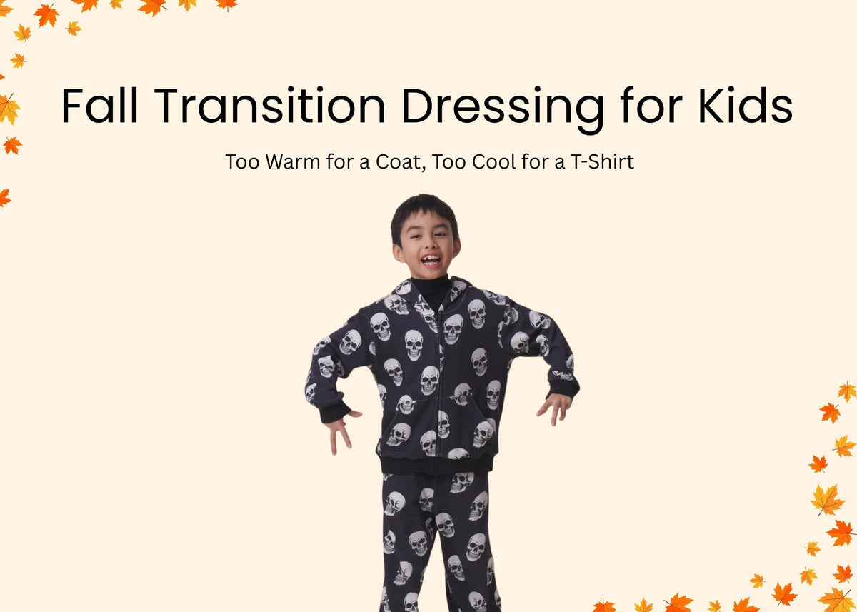 Fall Transition Dressing for Kids: Too Warm for a Coat, Too Cool for a T-Shirt