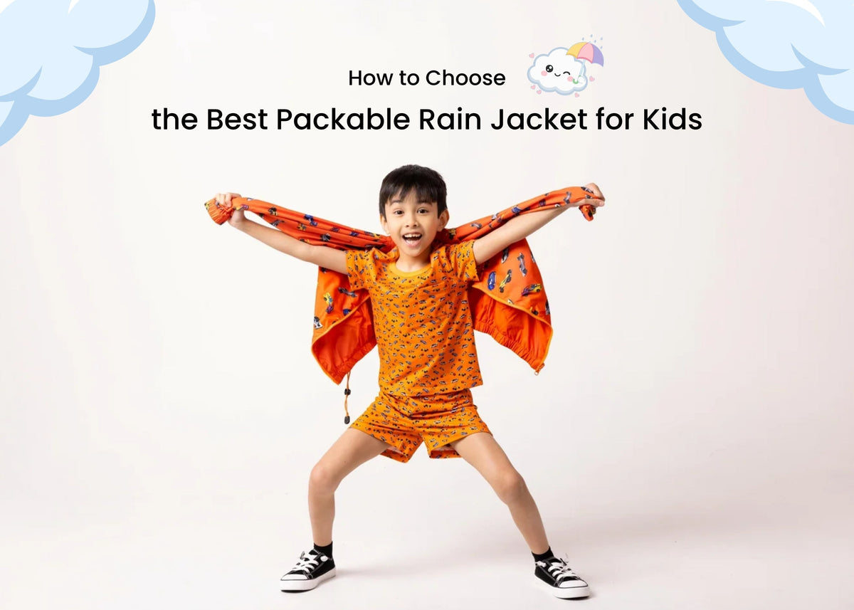 How to Choose the Best Packable Rain Jacket for Kids