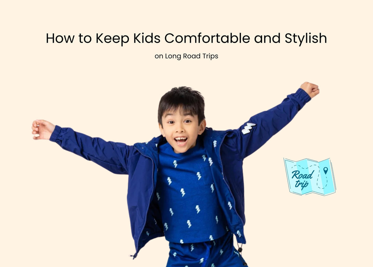 How to Keep Kids Comfortable and Stylish on Long Road Trips