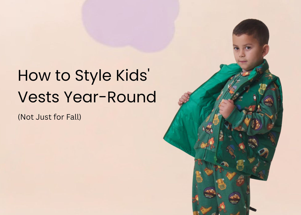 How to Style Kids' Vests Year-Round (Not Just for Fall)