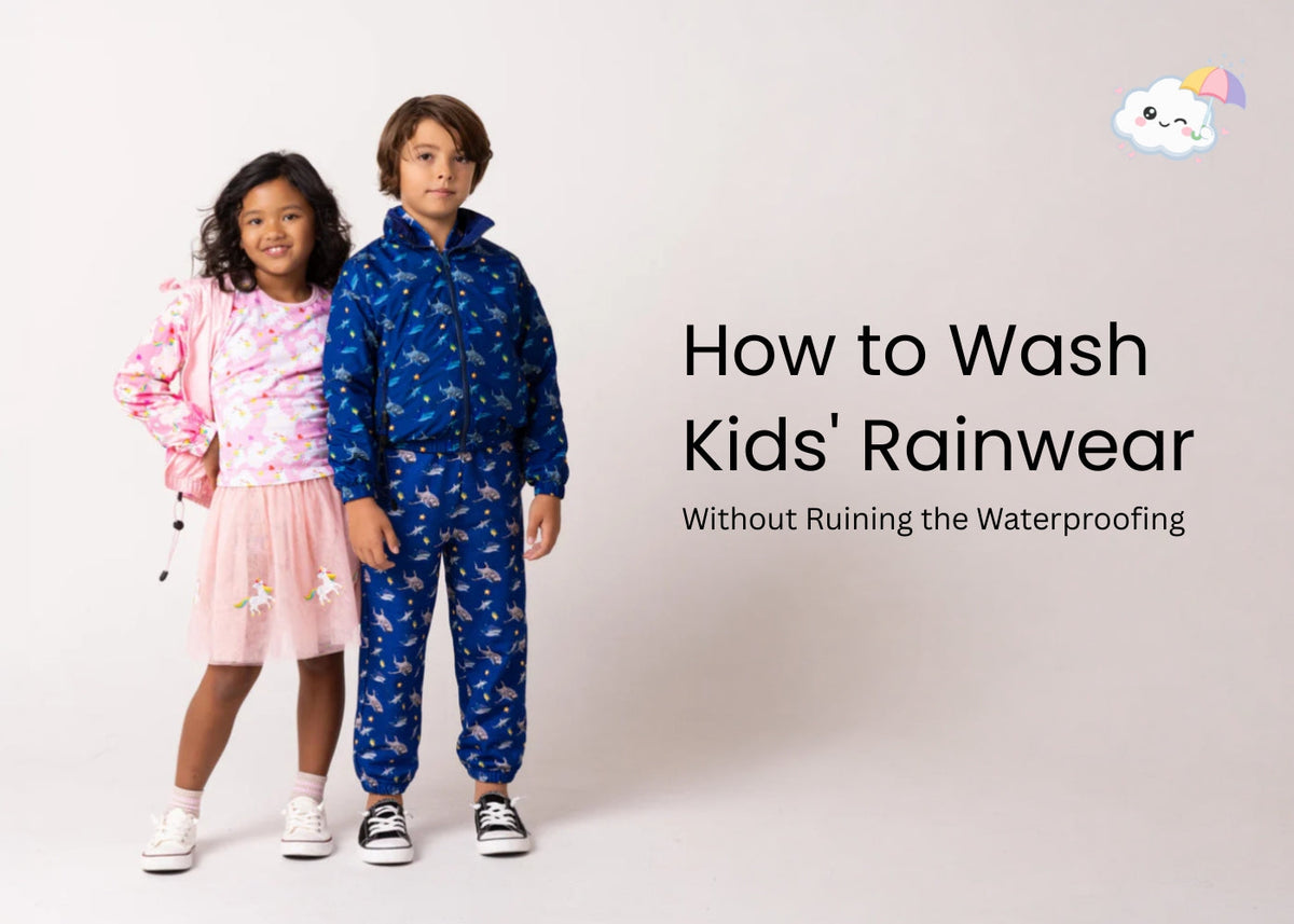 How to Wash Kids' Rainwear Without Ruining the Waterproofing