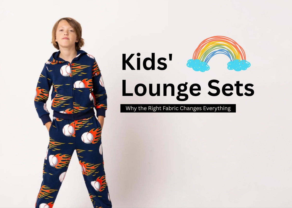 Kids' Lounge Sets: Why the Right Fabric Changes Everything