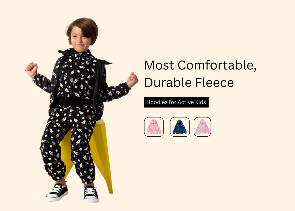 Most Comfortable, Durable Fleece Hoodies for Active Kids