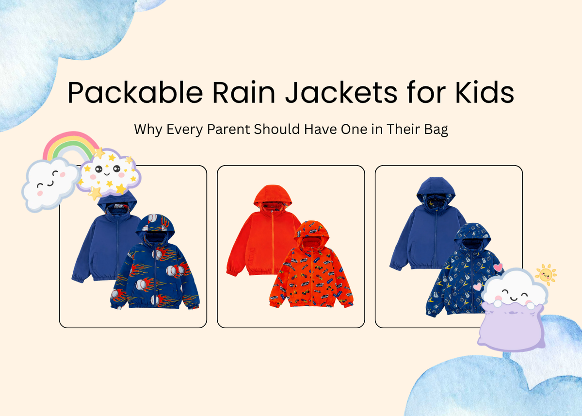 Packable Rain Jackets for Kids: Why Every Parent Should Have One in Their Bag