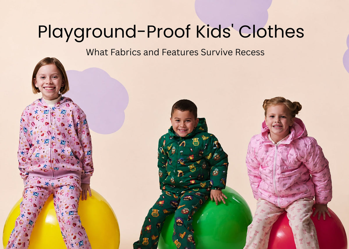 Playground-Proof Kids' Clothes: What Fabrics and Features Survive Recess