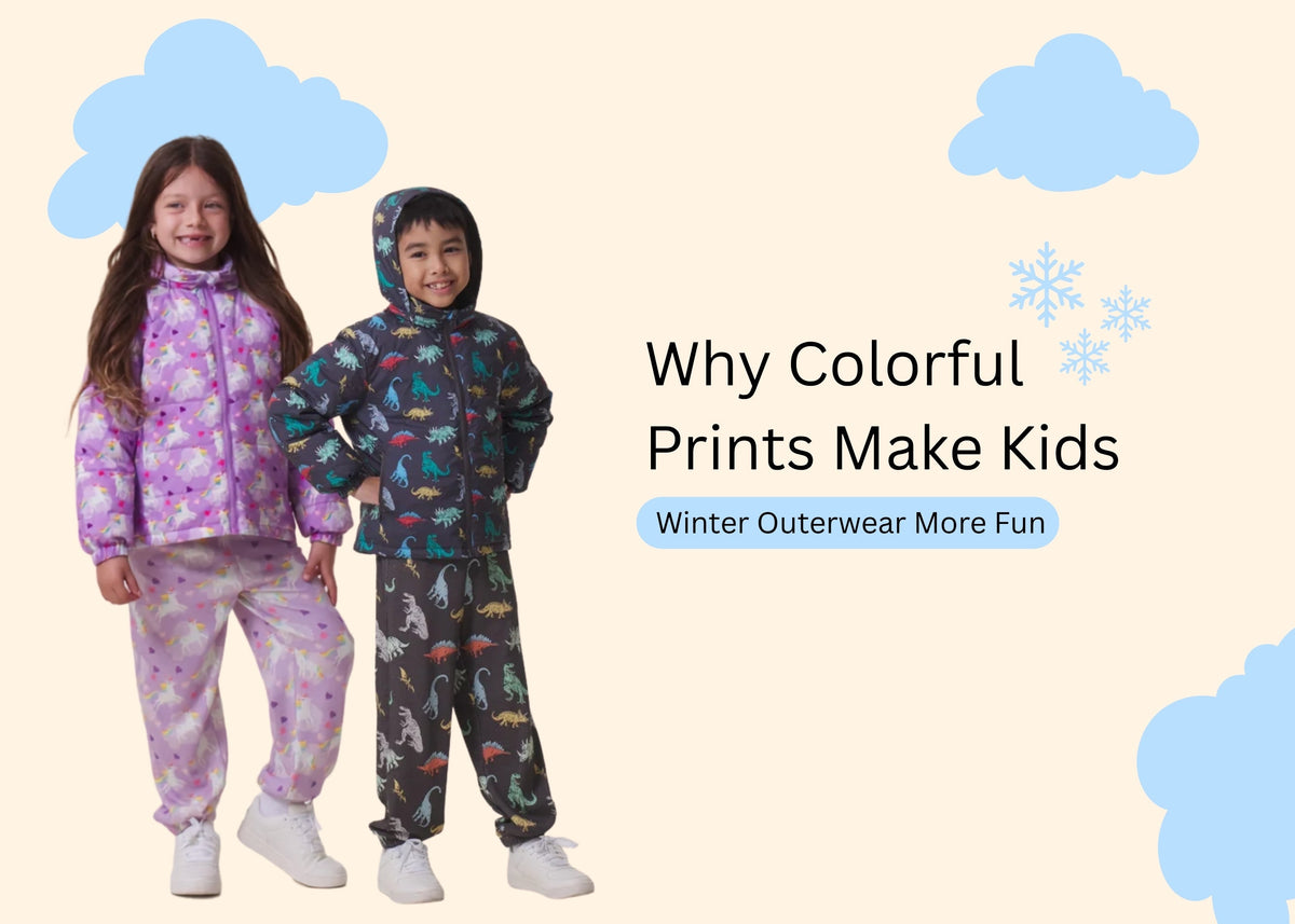 Why Colorful Prints Make Kids' Winter Outerwear More Fun