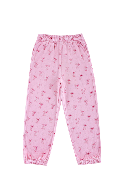Soft Fleece Jogger, Lovely Bow
