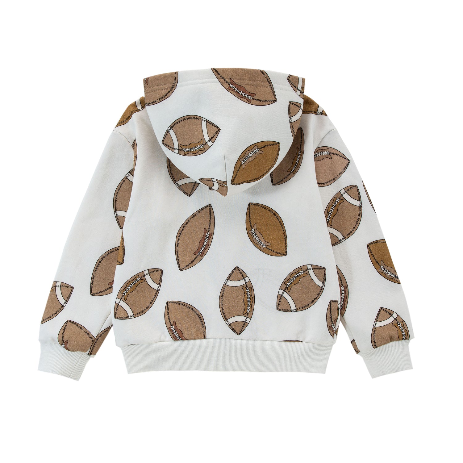 Mid Weight French Terry Zip-up Hoodie, Touchdown