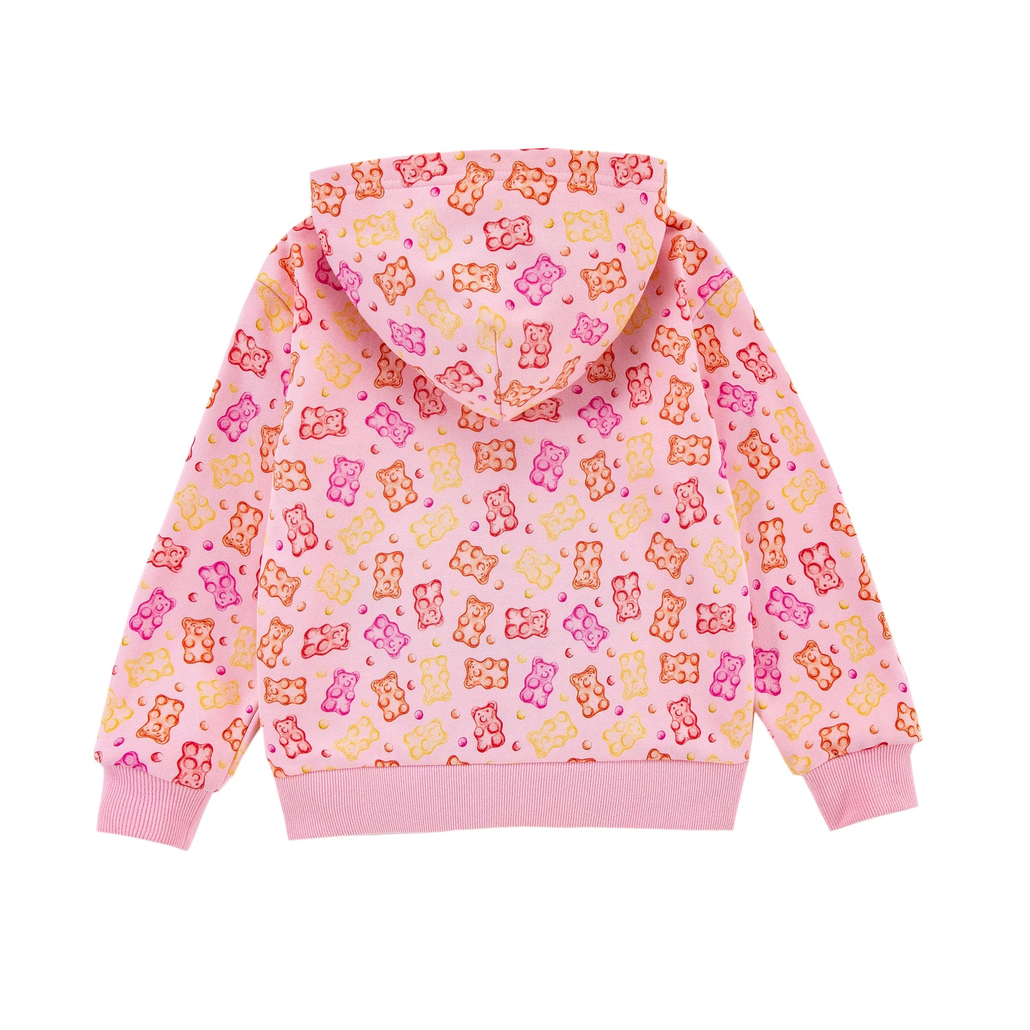 Mid Weight French Terry Zip-up Hoodie, Gummy Bears
