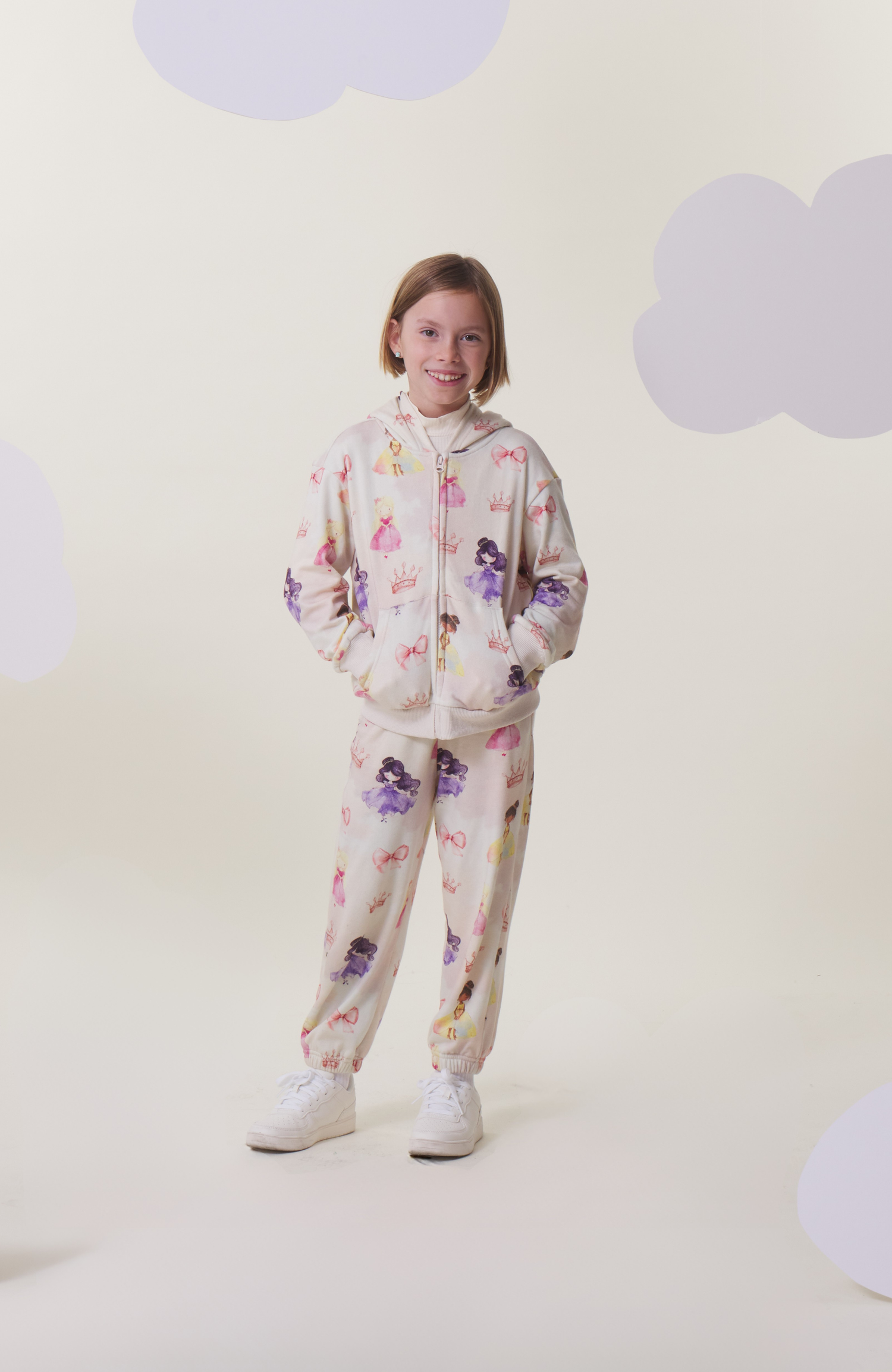 Soft Fleece Zip Up, Princess Dream