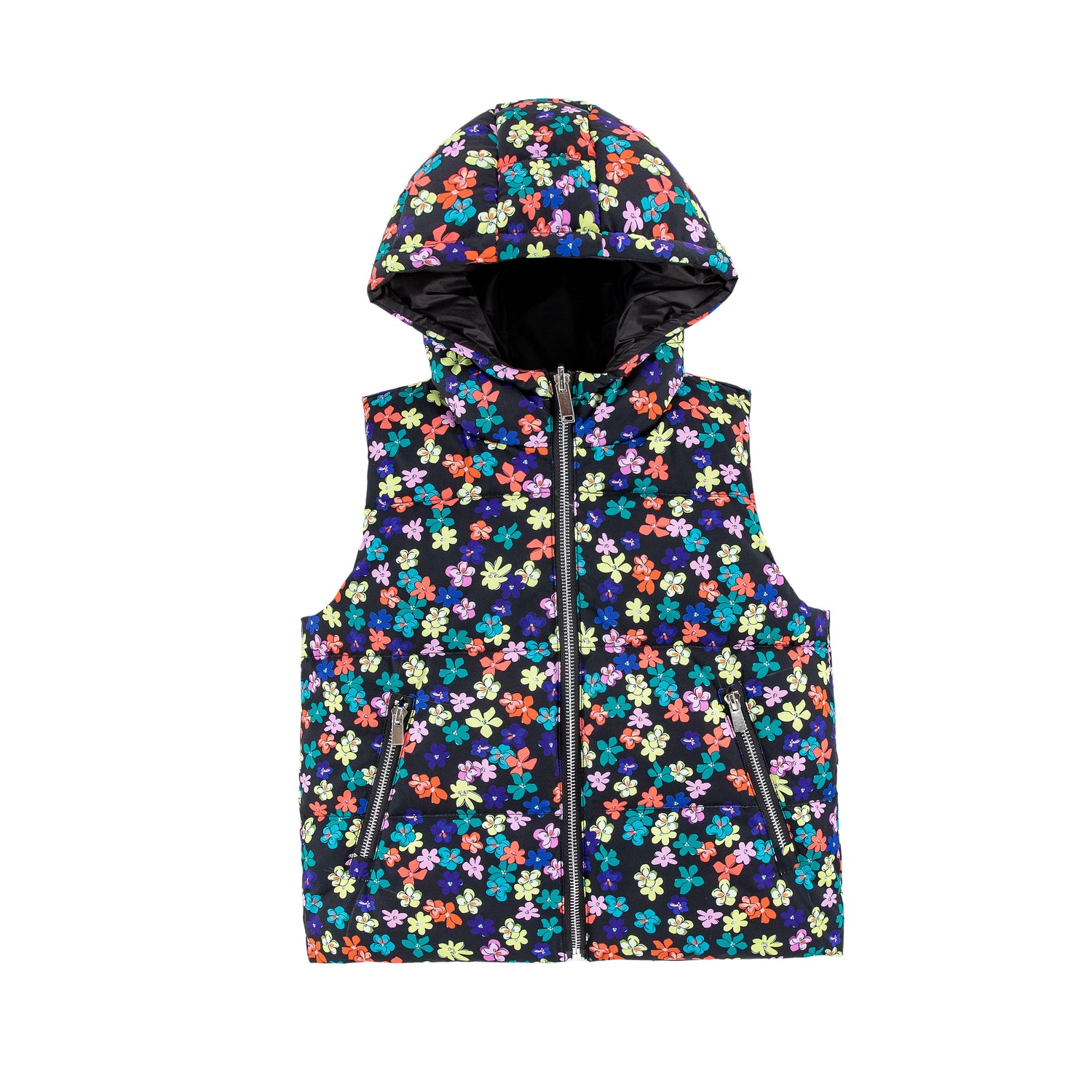 Dylan Reversible Vest Confetti Flowers