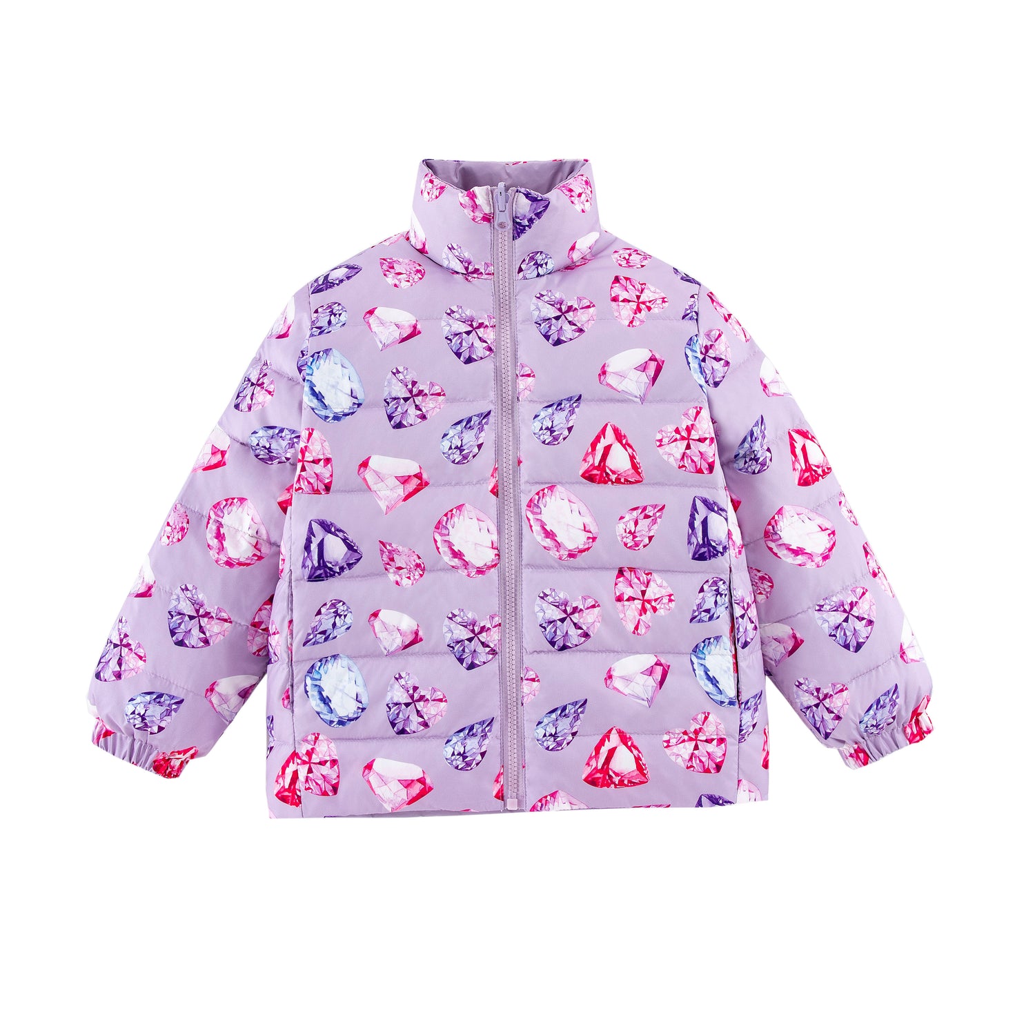 Blake Hooded Reversible Down Jacket, Diamond Love