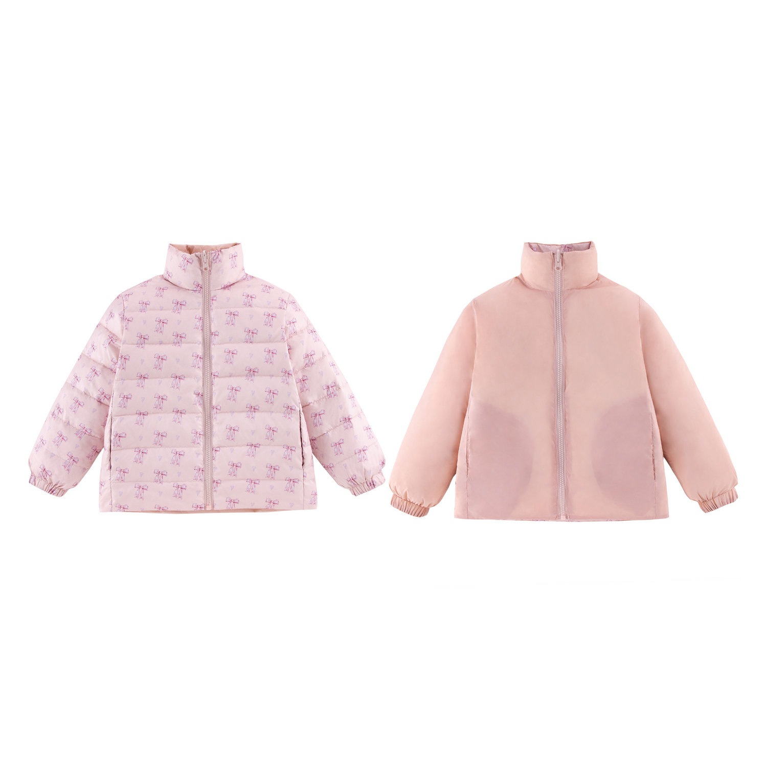 Blake Reversible Puffer Lovely Bow