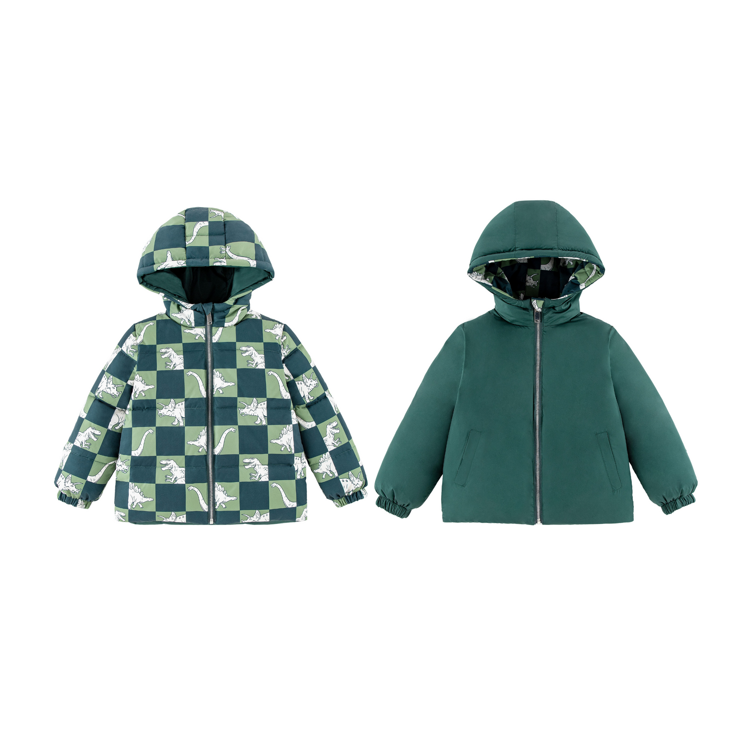 Alex Reversible Puffer Dino Block