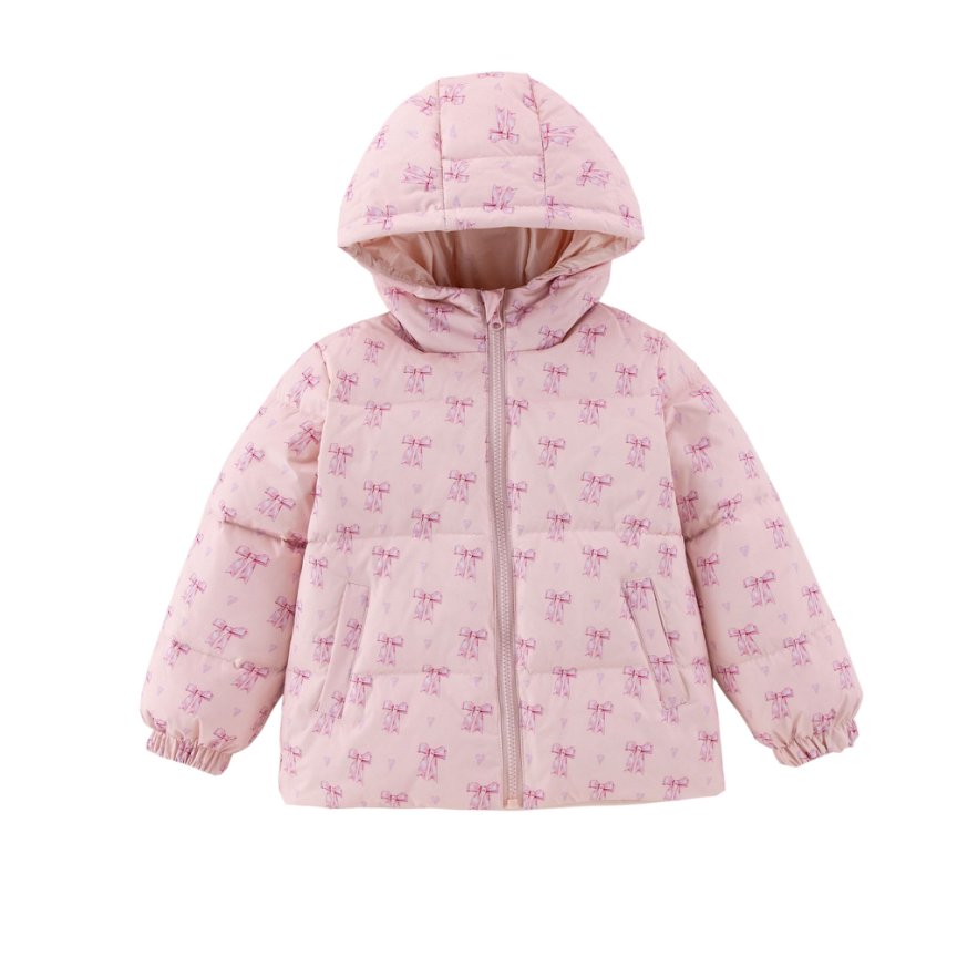 Alex Reversible Puffer Lovely Bow