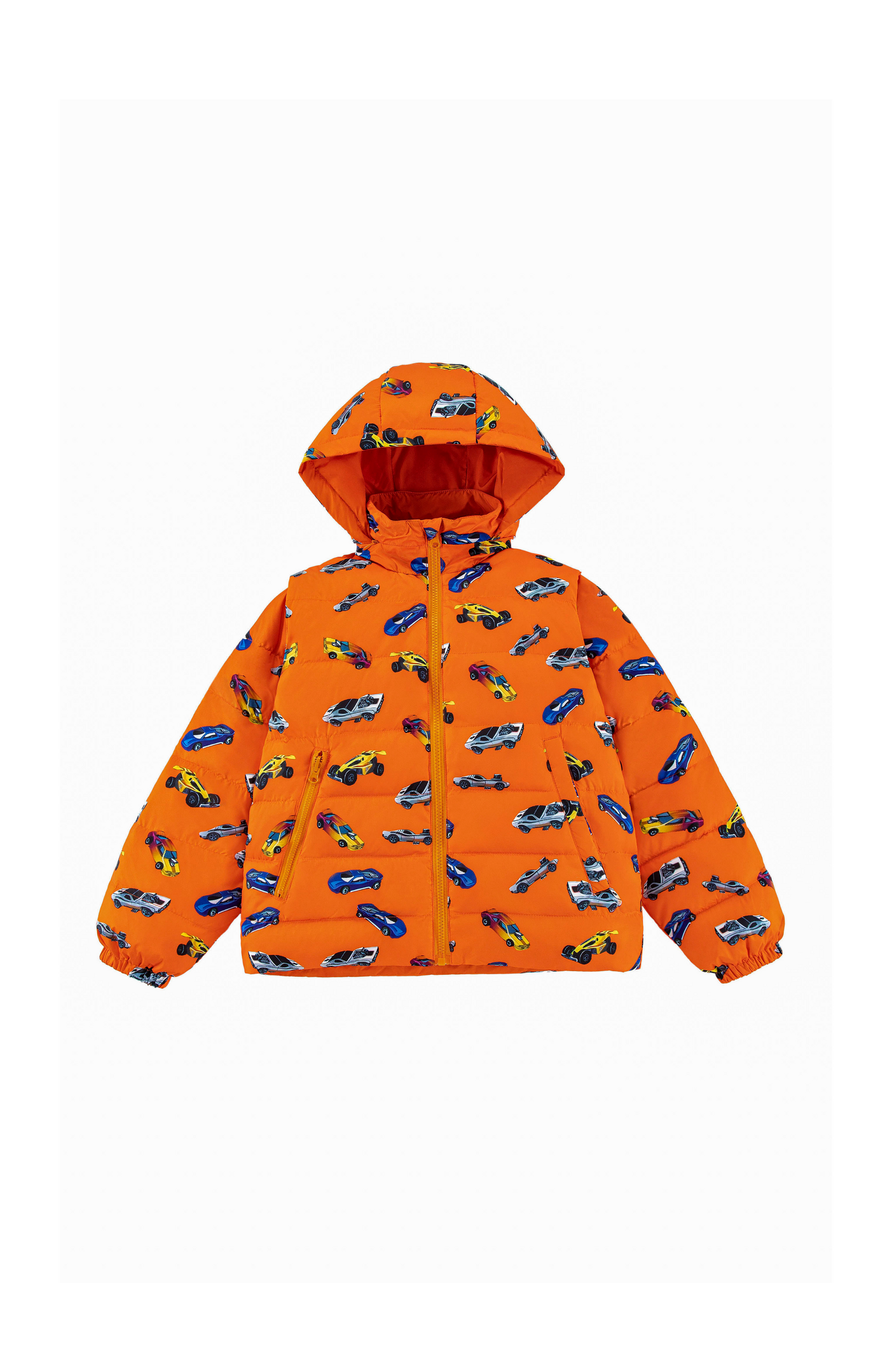 Tanner Reversible Detachable Light Puffer/Vest, Hot Rod