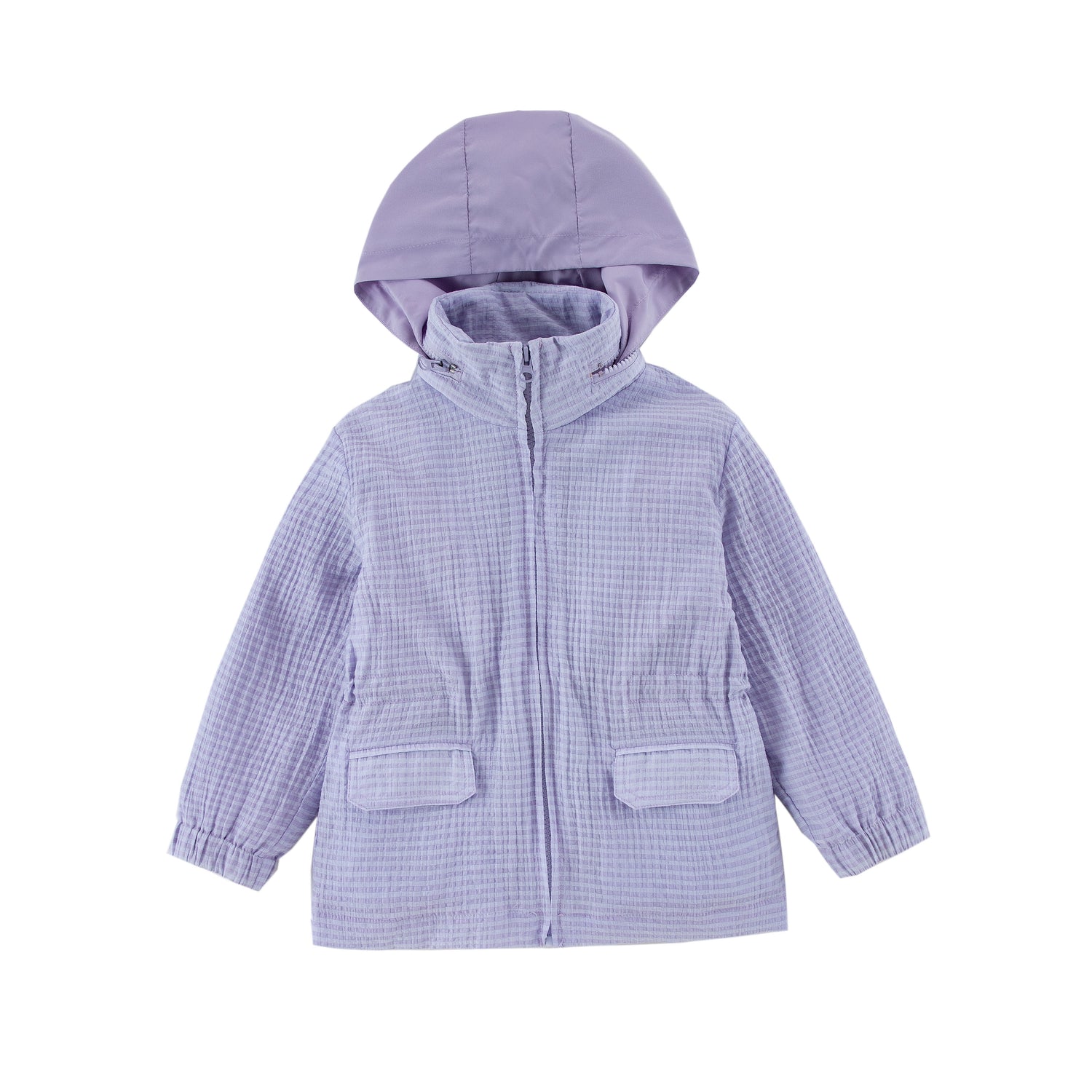 Yale Plaid Purple Parka
