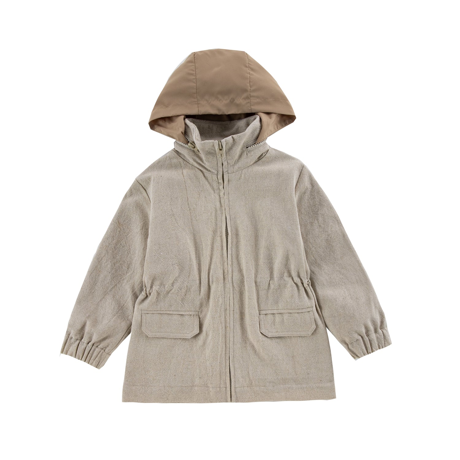 Yale Linen Beige Parka