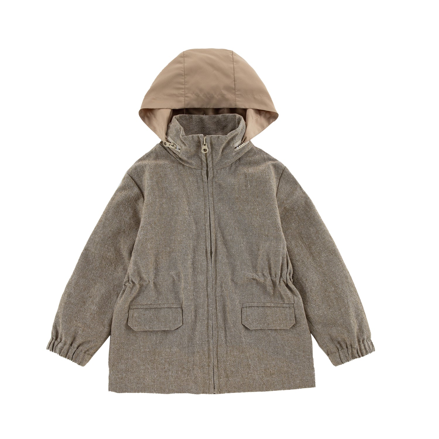Yale Linen Khaki Parka
