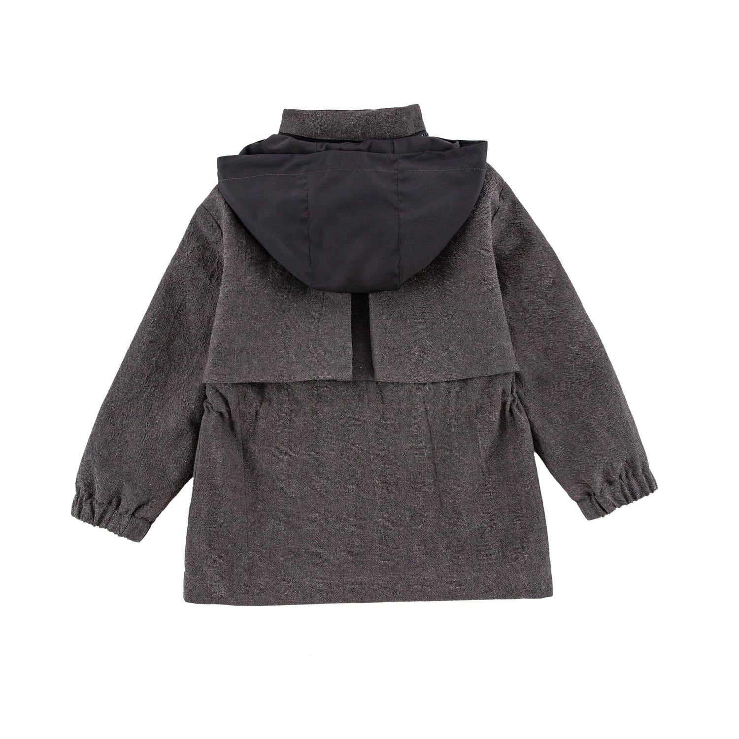 Yale Linen Dark Grey Parka
