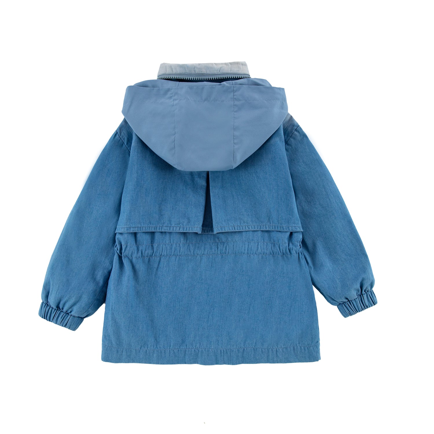 Yale Light Blue Denim Parka