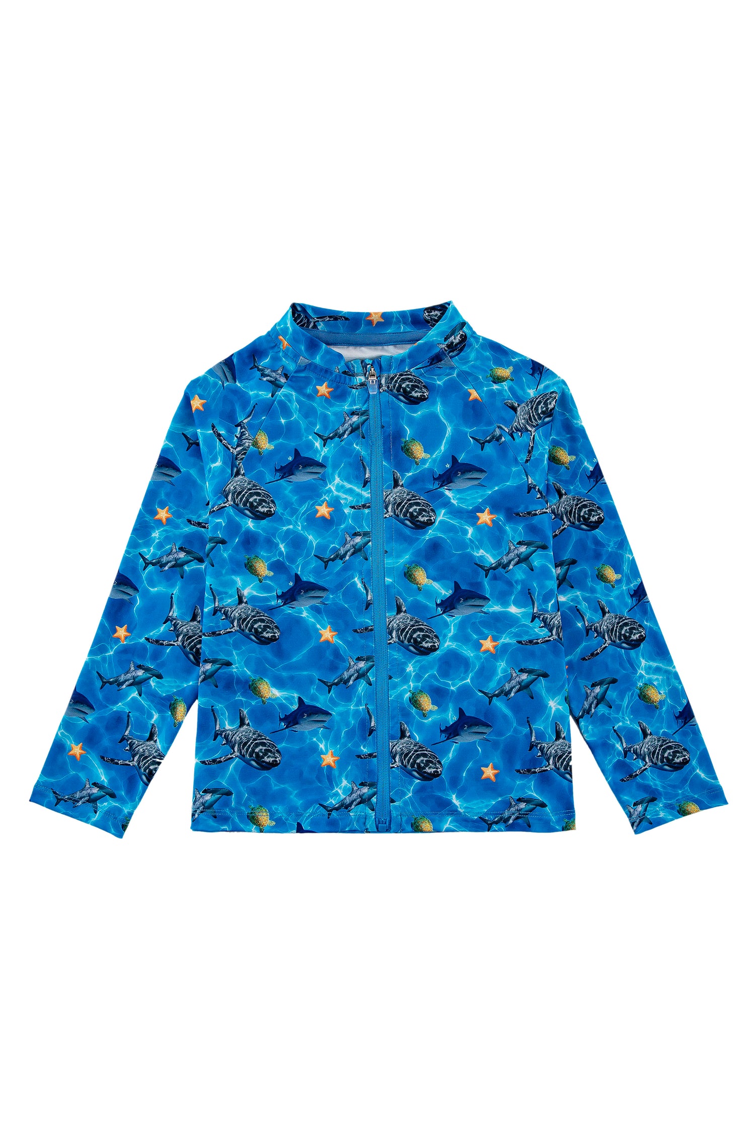 Ray UPF 50+ Zip Up Sun Protection Jacket, Shark