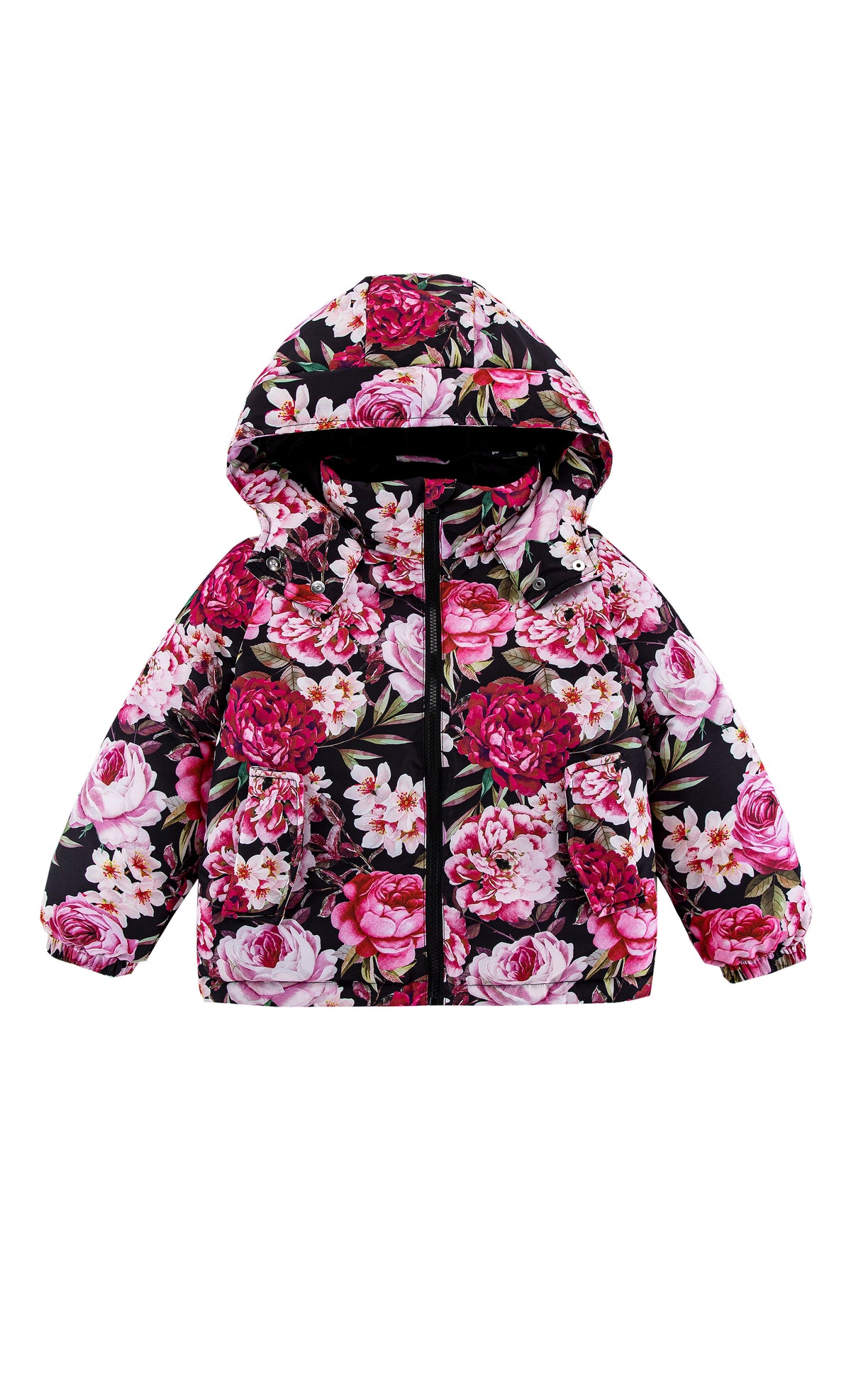 Charlie Heavy Weight Down Puffer Coat, Garden Floral
