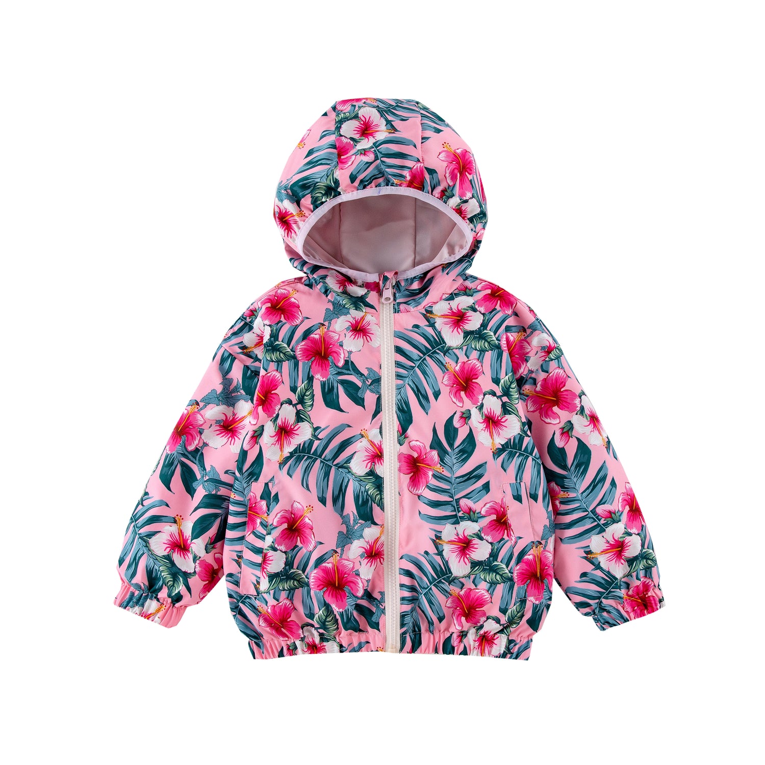 Nova Reversible Waterproof Rainresistant Pink Flowers