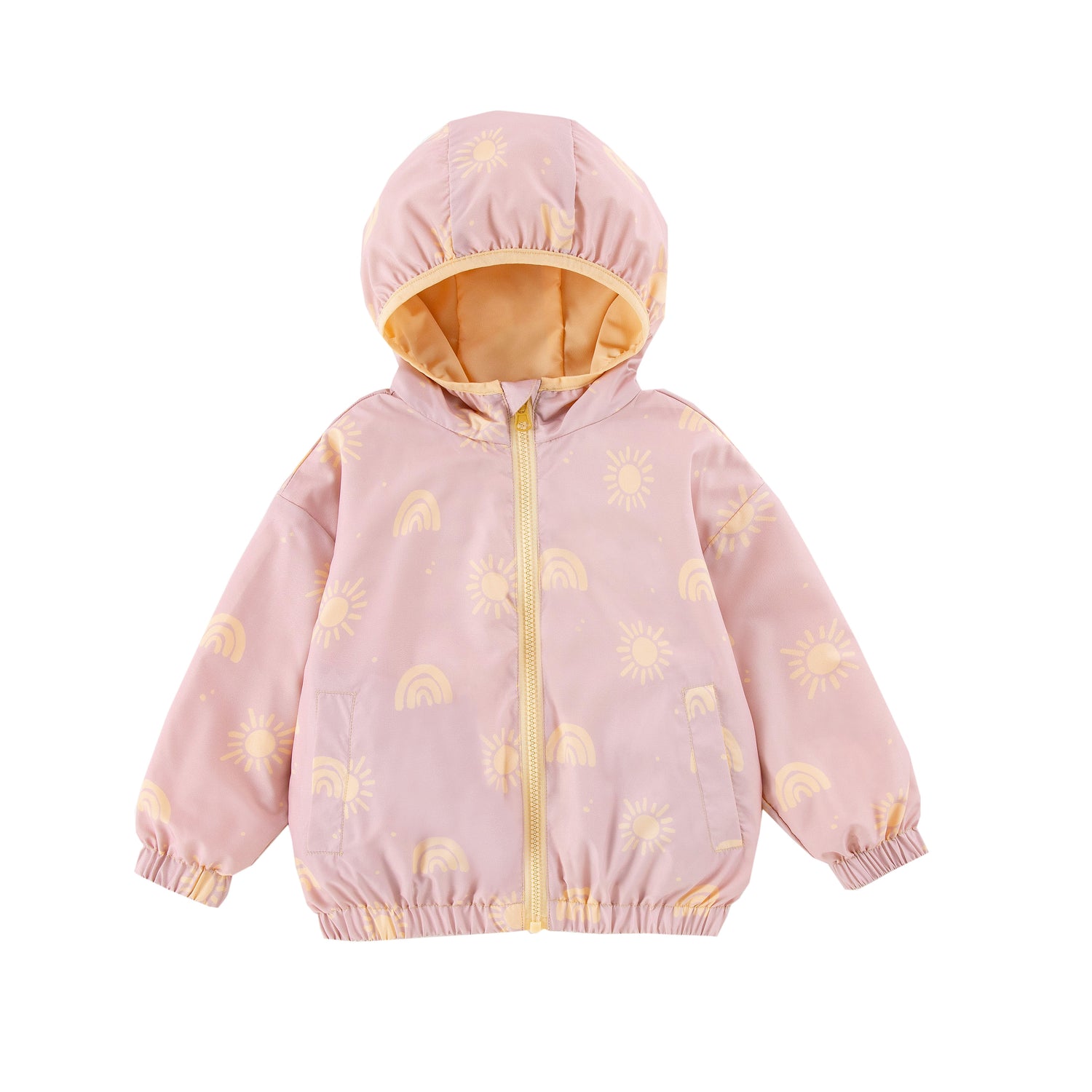 Nova Peach Sun Reversible Rainresistant Windbreaker