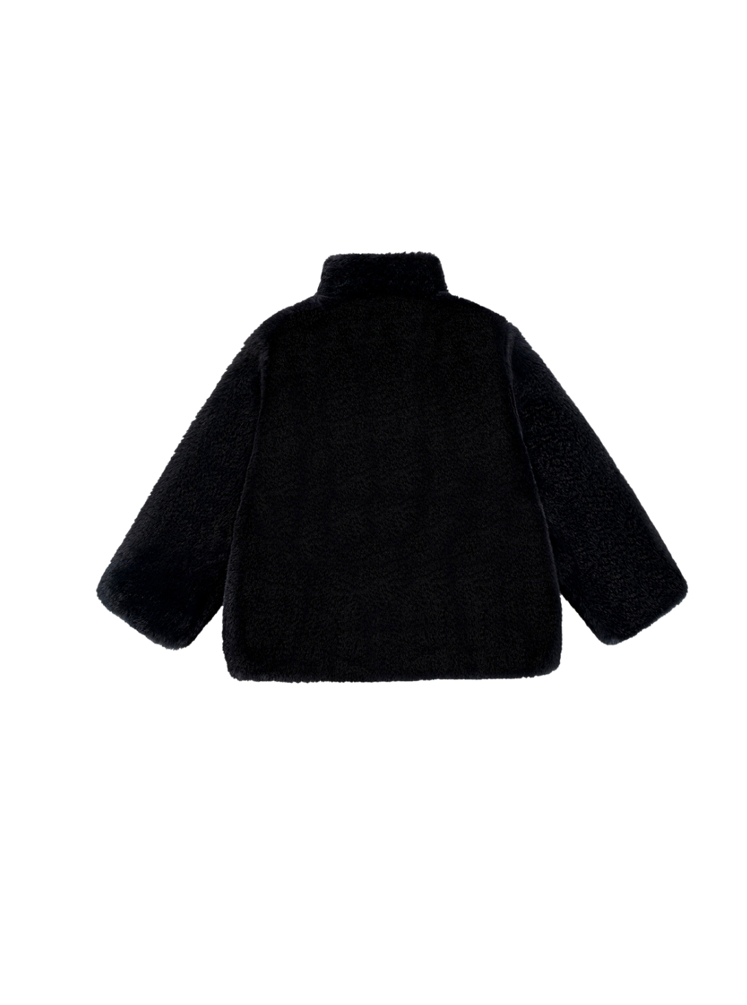 Sadie Faux Fur Coat, Black