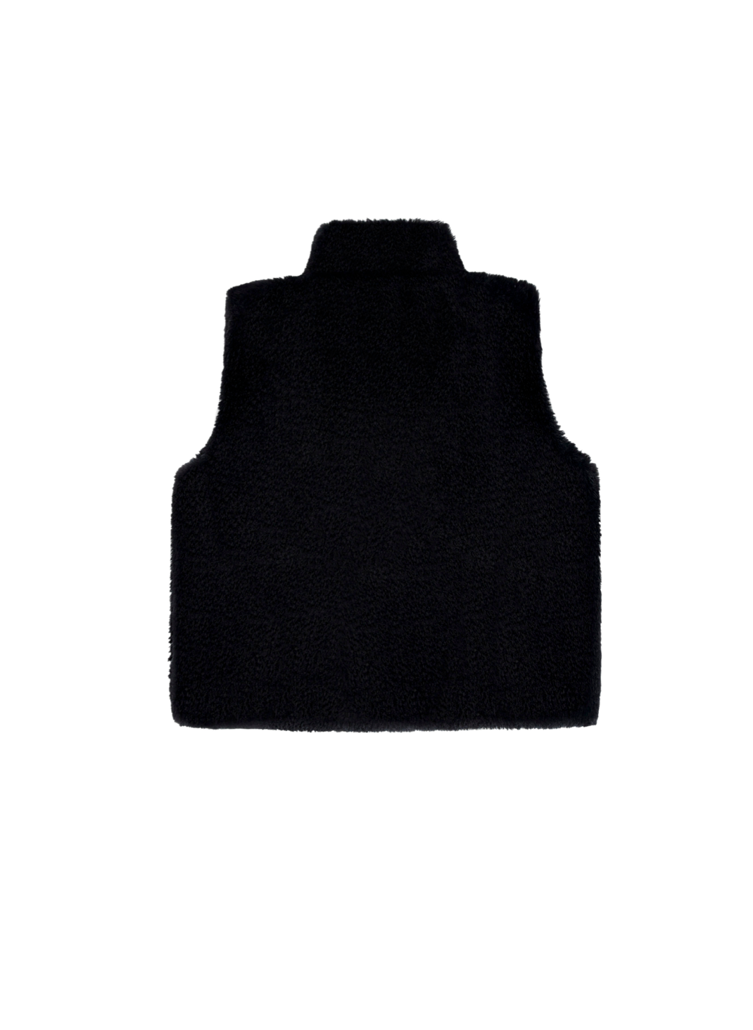 Stella Faux Fur Vest, Black