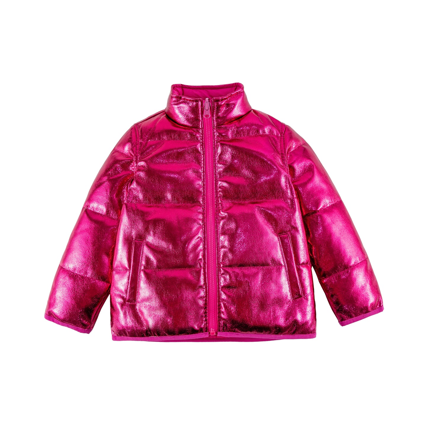 Jo Pink Metallic Down Jacket