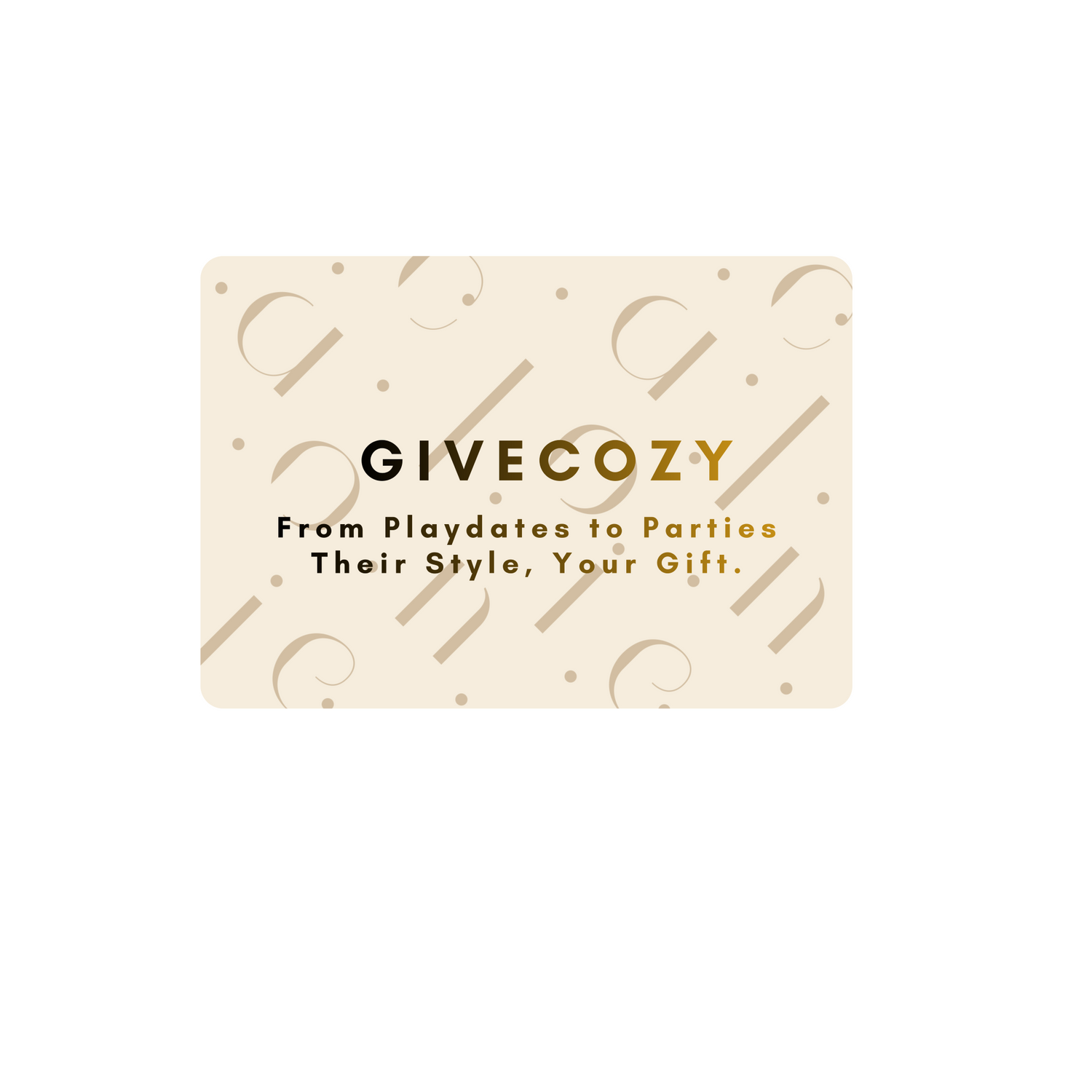 calonie Gift Card - Give Cozy